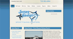 Desktop Screenshot of jerseyhookercharters.com